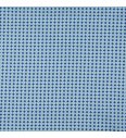 Puplin Geometrijski cvetići | plava | 100%CO