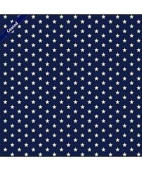 Verhees Puplin sa premazom Zvezdice | tamno plava | 80%CO / 20%PC C4955.002