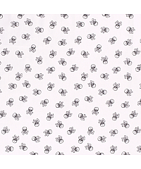 Nooteboom Puplin Midi lobanje | bela | 100%CO 15574.050