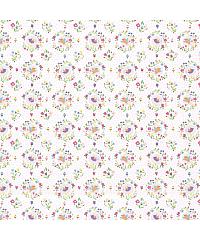 Nooteboom Puplin Ptičice i ružice | bela | 100%CO 19734.050