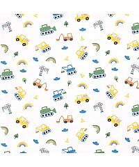 Nooteboom Puplin Veselo gradilište | belo | 100%CO 19739.050