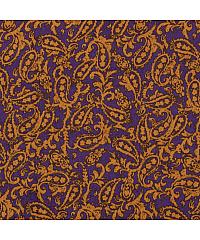 Nooteboom Saten Silk touch Paisley | ljubičasta | 100%PL 22029.045
