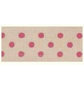 Ukrasna traka | roze tačkice | 15mm x 5m
