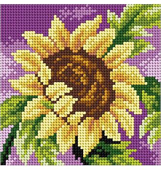 Goblen set Suncokret | 15x15cm (komplet sa koncima)