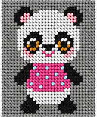 ORCHIDEA Goblen set Panda | 17 x 20,5 cm 9743