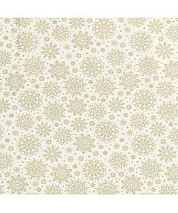 Nooteboom Puplin Zlatne pahulje | metalik | krem | 100%CO 20712.051