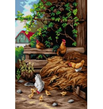 Goblen Petao i koke | Franz Xavier Birkinger | 40x60cm