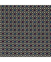 Nooteboom Puplin Ornament oriental | metalik | tamnoplava | 100%CO 22724.008