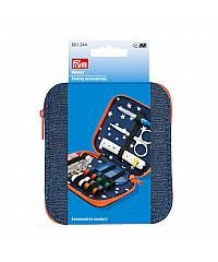 PRYM Putni set za šivenje L | džins/narandžasta 651244