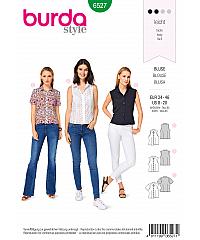 BURDA Kroj Lagana letnja bluza 6527