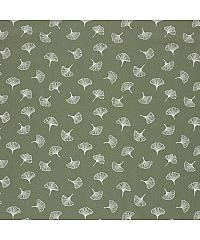 Nooteboom Puplin Ginko lišće | maslinasta | 100%CO 25605.026