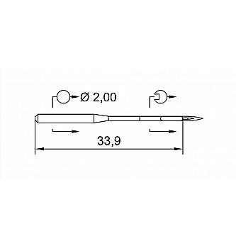 Industrijske igle SCHMETZ | Standard 134(R) | 60 | 10 kom