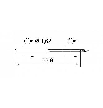 Industrijske igle SCHMETZ | 1738 SUK | 70 | 10 kom
