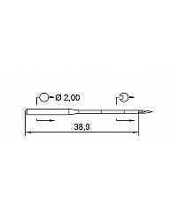 SCHMETZ Industrijske igle SCHMETZ | 135x17 | 125 | 10 kom 757434