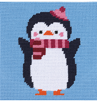 Goblen set Pingvin | 15x15cm