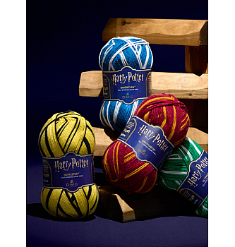 Harry Potter | predivo za prugasti šal Hogvortskih kuća | 300g (410m)