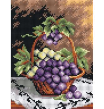 Goblen Grožđe u korpi | 18x24cm