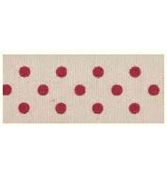 Ukrasna traka | crvene tačkice | 15mm x 5m