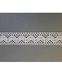 ČIP BOHINJ Heklana/Idrrijska čipka | pamuk | krem | 28mm 4220WW