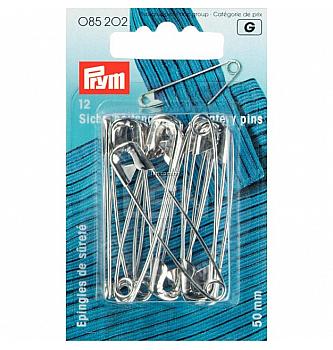 Zihernadle | srebrne | 50mm | 12kom