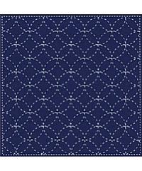 IDEAS Platno sa uzorkom Sashiko | Shippo-Tsunagi | 31x31cm G02258
