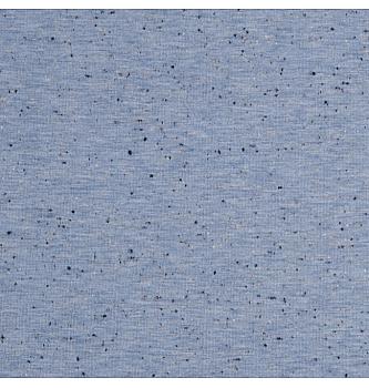 Žersej sa pegicama | plava melanž | 95%CO / 5%EL