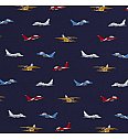 Žersej Trke aviona | tamno plava | 95% CO / 5% EL