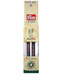 PRYM Igle za pletenje sa navojem Natural | kratke | 5mm 223374