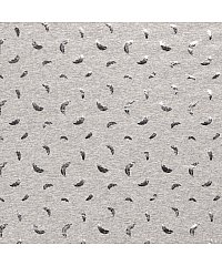 Nooteboom Perje | metallic | srebrno na svetlo sivom | 96%CO / 4%EL 18168.063