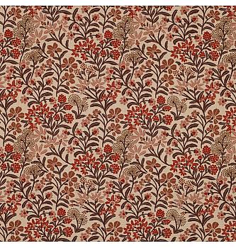 Deko pamuk Sitno cveće | bež | vodoodbojan | 100%CO