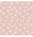 Puplin Male ptice | puder roze | 100%CO