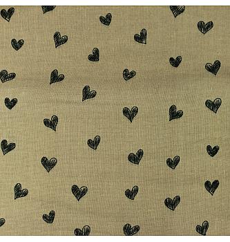 Tetra Nacrtana srca | pesak | 100%CO