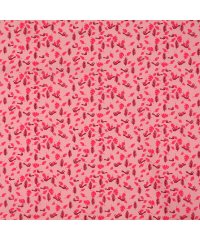 Hemmers Puplin Lišće i ptičice | roze | 100%CO 201132.3009