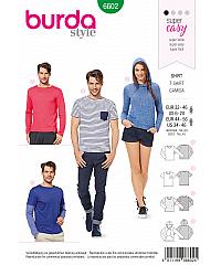 BURDA Kroj Majica u više varijanti 6602
