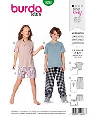 BURDA Kroj Dečji komplet - T shirt i pantalone 9288