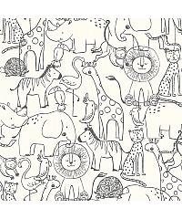 Nooteboom Žersej Životinjski vrt | krem |  95%CO / 5%EL 23544.051