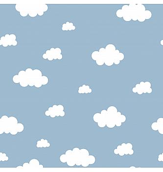 Flanel Oblaci | svetloplava | 100%CO