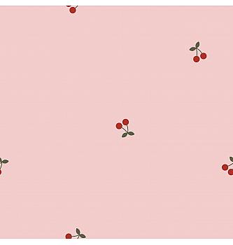 Rebrasti somot Trešnjice | svetloroze | 100%CO