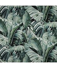 Verhees Deko pamuk Tropska raskoš | zelena | digitalna štampa | 100%CO 05730.001