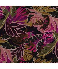 Verhees Pamuk sa viskozom Tropska noć | roze/oker | 60%CO / 40%VI 05927.001