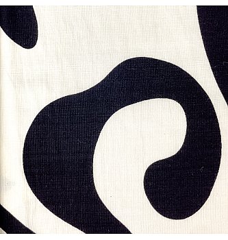 Viskoza sa lanom Fluidne linije | crna | 55%VI / 45%LI