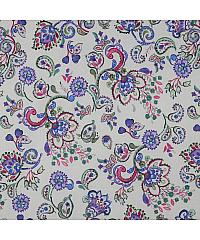 Verhees Batist Cvetni paisley | digitalna štampa | krem | 100%CO 05829.002