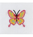 Goblen set Leptir | pokrstice | 10x10cm