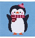 Goblen set Pingvin | 15x15cm
