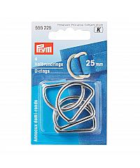 PRYM Polukružne alke | 25mm | srebrne | 4kom 555225