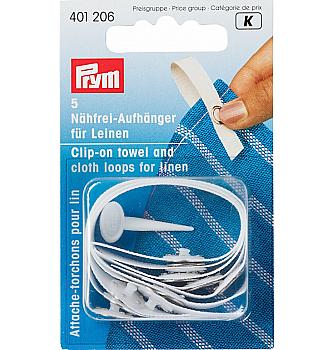 Traka za krpe i odeću  | bela | 5 kom