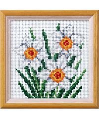 ORCHIDEA Goblen set Narcisi | pokrstice | 11x11cm 7513