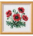 Goblen set Mak | pokrstice | 11x11cm