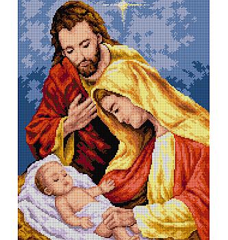 Goblen Josif, Marija i Hrist | 40x50cm