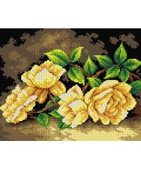 ORCHIDEA Goblen Žute ruže | Eugene Claude | 24x30cm 2666H